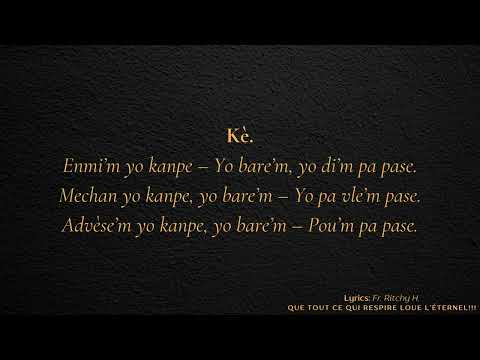 Enmi’m yo kanpe -- Lochard Rémy