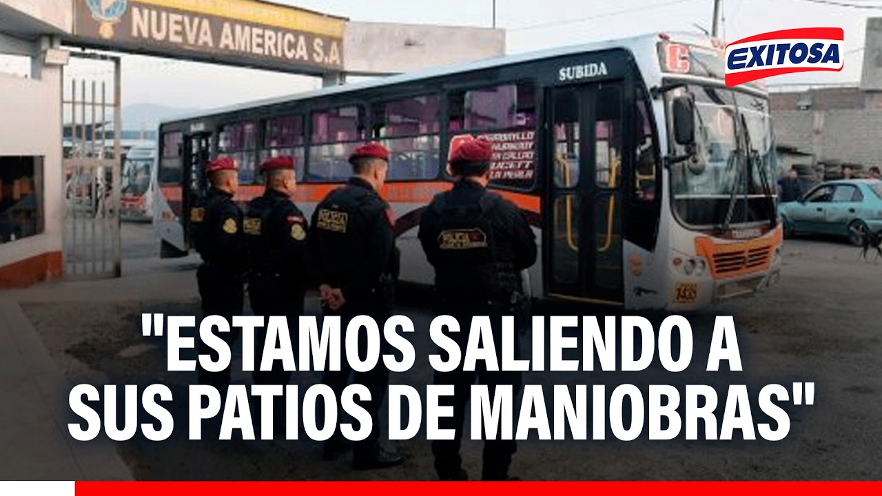 🔴🔵 Mininter asegura que atiende denuncias de transportistas frente a problemas de extorsión