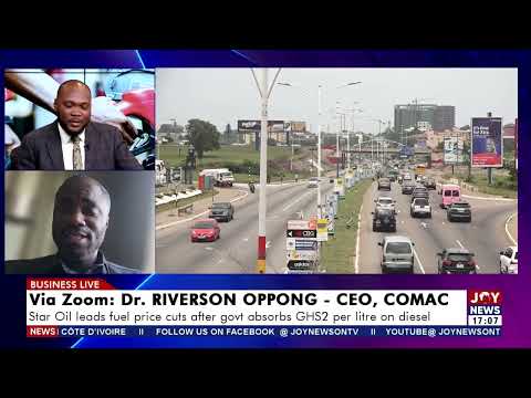 Star Oil leads fuel price cuts after govt absorbs GHs2 per litre on diesel | Business Live (3-8-26)