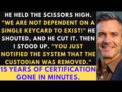The CEO's Son Cut My Keycard—And Our 15-Year Certification Collapsed In Minutes.