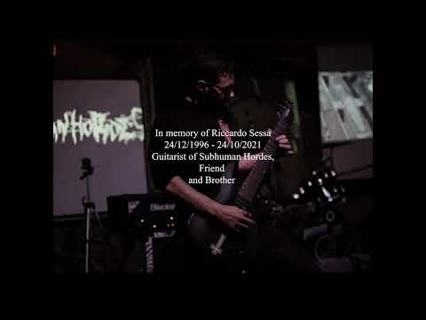 Subhuman Hordes - Grindcore Novara - S.H. are back live from biglebowski Novara 2023