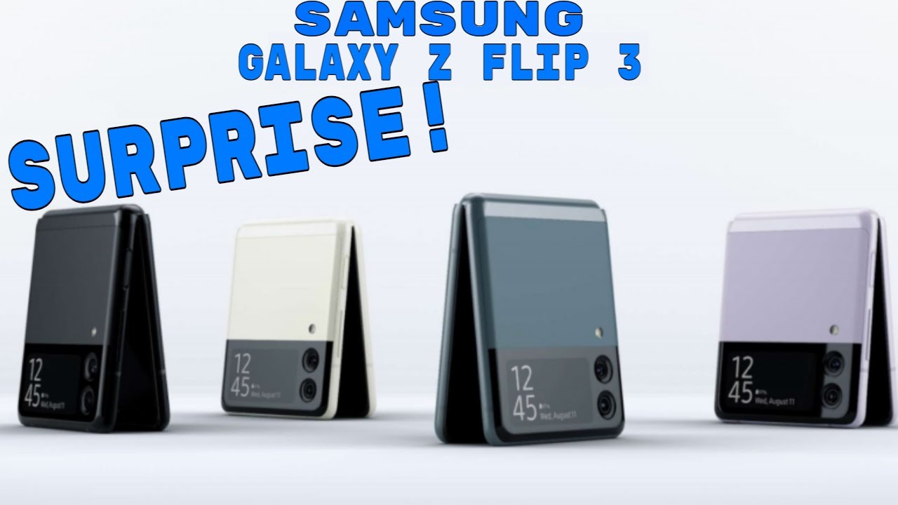 Galaxy Z Flip 3 Release Date - A Pleasant SURPRISE!