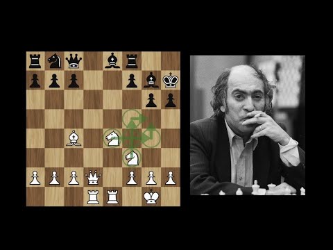 Mikhail Tal relentless sacrifices that defeated Tigran Petrosian in 23 moves.