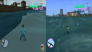 How To Swim in GTA Vice City - GTA Vice City Cheats and Tricks (HD)