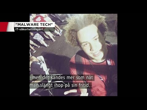22-åring stoppade IT-attacken - blev hjälte - Nyheterna (TV4)