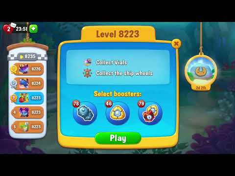 [FISHDOM Walkthrough] Level 8223