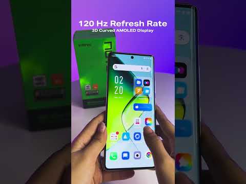 Experience 3D Curved AMOLED Display of Infinix NOTE 40S