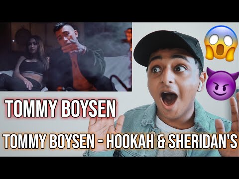 REACTING TO HOOKAH & SHERIDAN’S (Letra) TOMMY  ft paloma mami