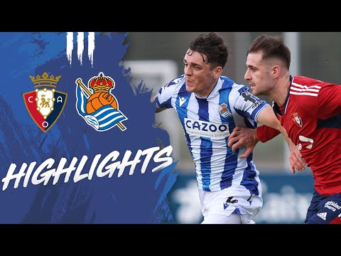 HIGHLIGHTS | J37 - 1ª RFEF | Osasuna Promesas 0 - 1 Sanse | Zubieta | Real Sociedad