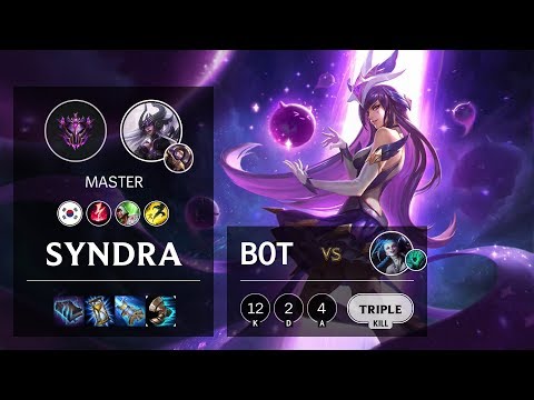 Syndra Bot vs Jinx - KR Master Patch 10.4
