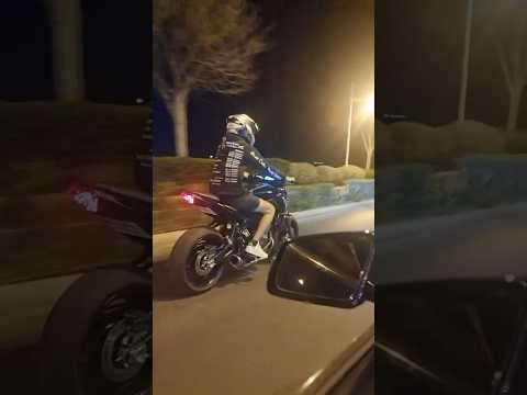 YAMAHA MT07 Sound Brutal Black Widow💥💨 #mt07 #yamaha #motorcycle #shorts