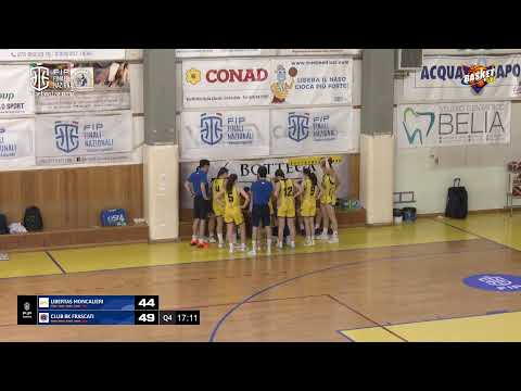 Finale Nazionale U15 Femminile - Lib. Moncalieri vs Club Basket Frascati