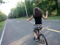 I'm on a bike motherfucker. 
