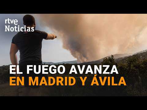 Tres incendis afecten la Comunitat de Madrid en plena tercera onada de calor