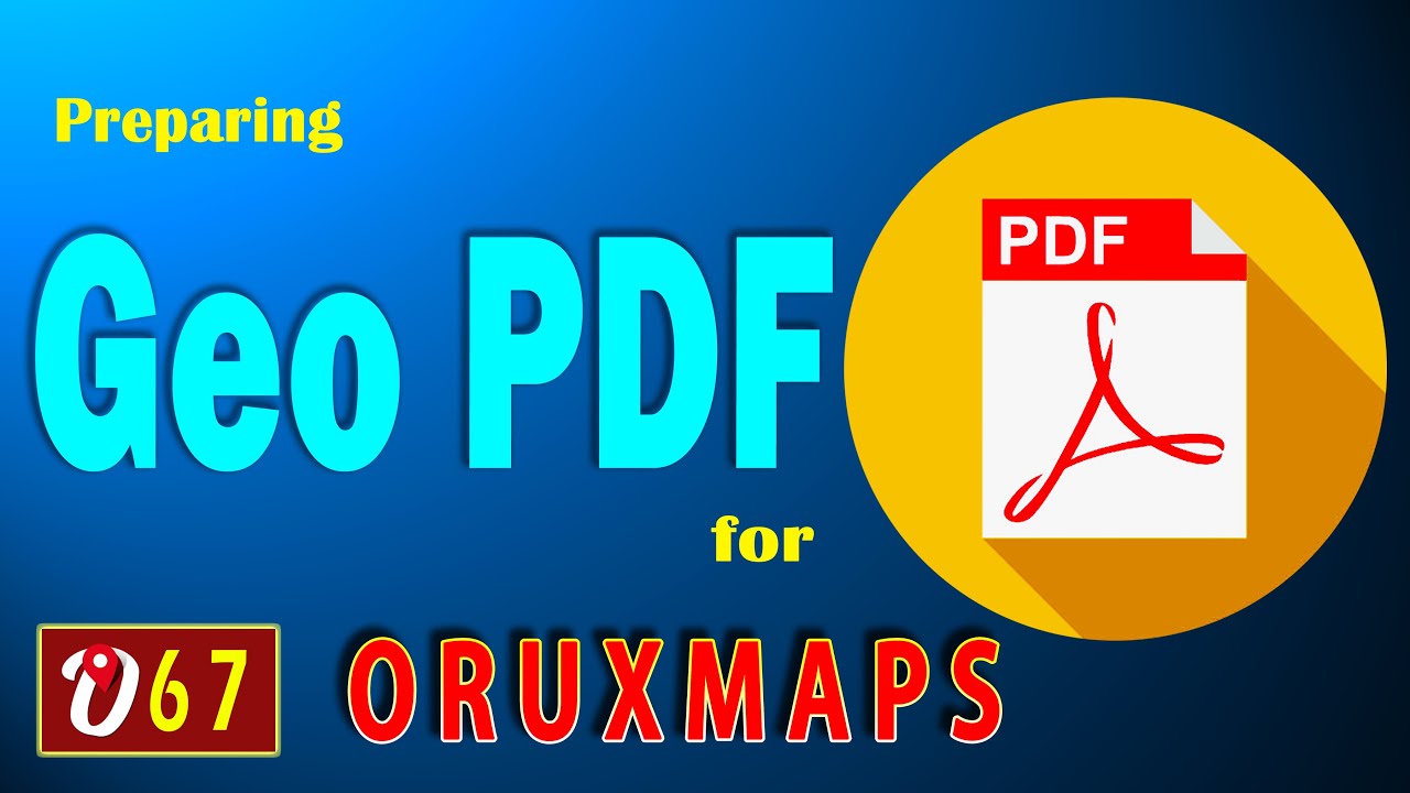 Preparing Geo PDF (Multilingual CC)