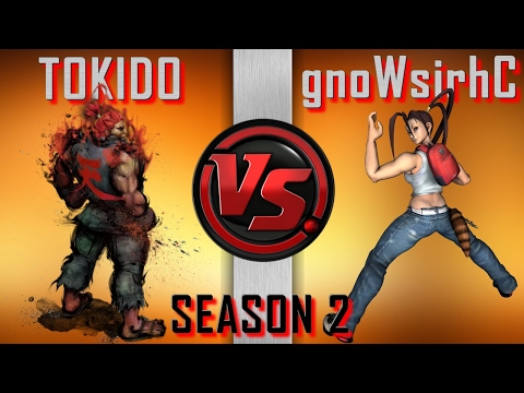 SFV RANKED - TOKIDO ( AKUMA ) VS gnoWsirhC ( IBUKI )-  FT2 HD street fighter V | 5 season 2