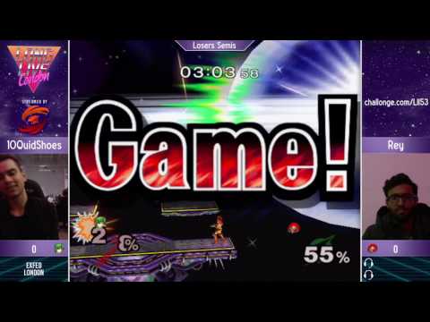 LLL #53 - Singles - Losers Quarters - 10QuidShoes vs Rey