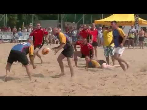 OLSZTYN24: Mecze finałowe Pucharu Polski w rugby plażowym w Olsztynie