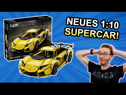 Neues TECHNIC-SUPERCAR vorgestellt! CADA® C63004W LP700/"Lamborghini Aventador" Sports Car - PREVIEW