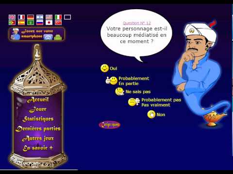 comment gagner des genie dans akinator