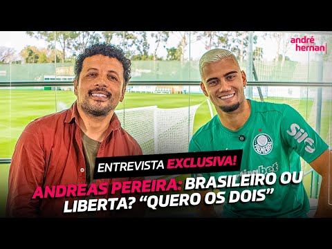 ANDREAS PEREIRA VÊ PALMEIRAS FORTE PARA TÍTULOS EM 2025 E EXPLICA POLÊMICA CONTRA O SÃO PAULO 