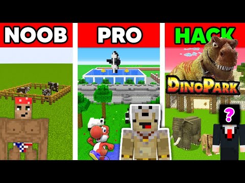 ZOO de NOOB vs PRO vs HACKER sur Minecraft !!
