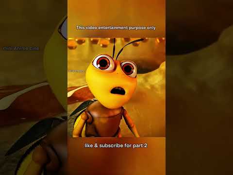 Esta abeja no sabe construir una colmena.😳😱 #shorts #movie
