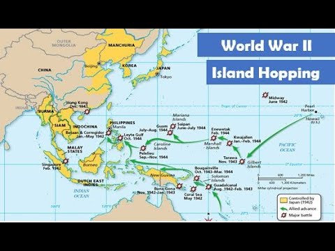 Island Hopping Strategy | US HISTORY HELP: World War II