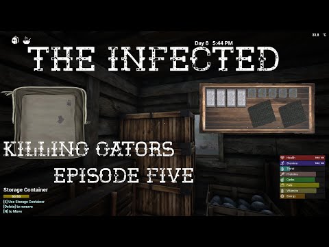 Crocodile Hunting To Get The Large Backpack And Carry 50 Percent More Weight The Infected Episode 5