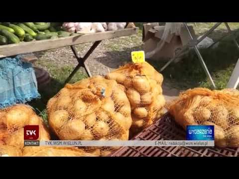 TVK Wieluń - Tłumy na targowisku