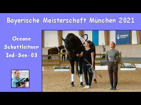 Oceane Schattleitner - Ind-Sen 03 - Bayerische Meisterschaft München 2021