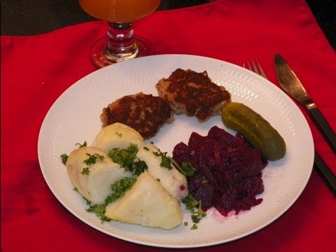 How to make Frikadeller. A Homemade Danish Meatballs Recipe for Lunch, Dinners and Leftovers