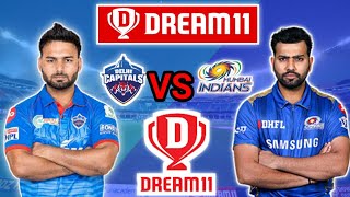 DC VS MI | Dream11 team Prediction | DC VS MI Dream 11 team kaise banaye |  MI VS DC IPL 2021