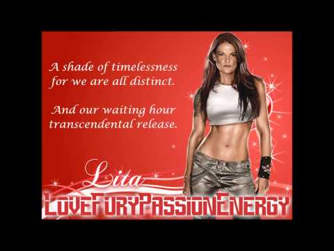 Lita WWE Theme - LoveFuryPassionEnergy (lyrics)