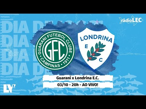 GUARANI 1X0 LONDRINA | 03/10/22 | CAMPEONATO BRASILEIRO SÉRIE B | JORNADA ESPORTIVA RÁDIO LEC