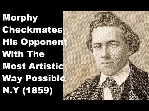 Paul Morphy vs James Thompson - New York (1859) #241
