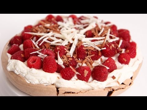 Chocolate Pavlova Recipe - Laura Vitale - Laura in the Kitchen Episode 576