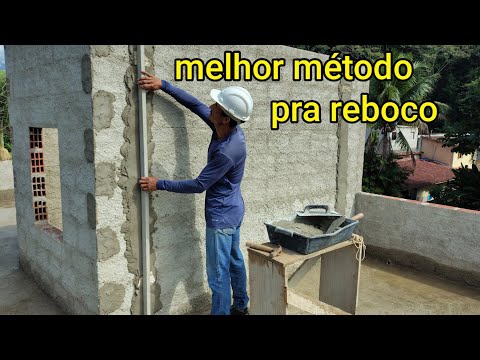 Reboco pra iniciantes passo a passo todas as etapas