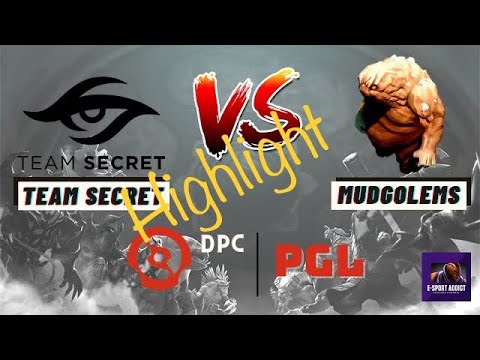 SECRET vs MUDGOLEMS - GAME 1- HIGH LIGHT- DPC 2021