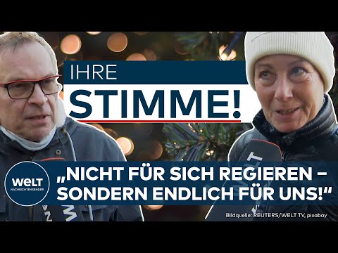 DEUTSCHLAND: So denken Bürger über die Politik 2025! Ihre Stimme