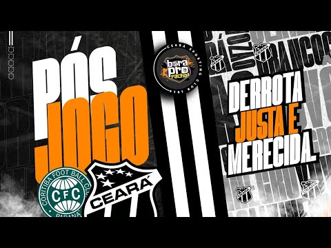 PÓS -JOGO CORITIBA 1 x 0 CEARÁ. PARTIDA VERGONHOSA. LADEIRA A BAIXO!