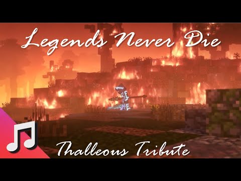 Insane Minecraft Music Video: Louistv Honors Thalleous with 'Legends Never Die'