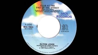 Elton John Club At The End At The Street single edit
