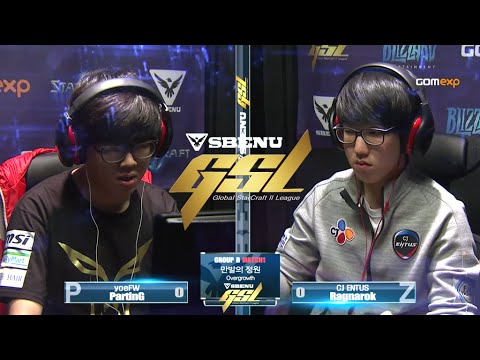 PartinG vs Ragnarok PvZ Code S Ro32 Group B Match 1, 2015 SBENU GSL Season 2 StarCraft 2