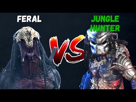 Feral VS Jungle Hunter | PREDATOR FIGHT | WHO WINS? (PREY)