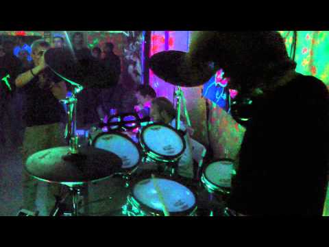 Zooropix live on drums @ Flying Circus 2013 - Cover Place club Prague