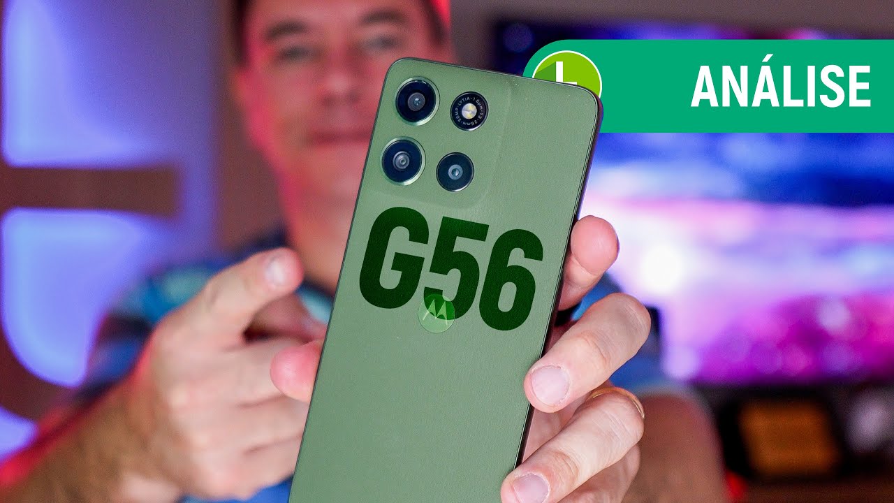 Miniatura da avaliação em vídeo de Smartphone Motorola Moto g56 5G 256GB Grafite