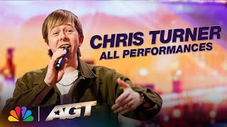 Chris Turner | ALL Performances on America's Got Talent | AGT 2025 thumbnail
