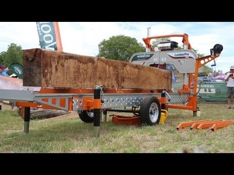 Norwood PORTABLE BAND SAWMILL LumberPro HD36 - Progress Report