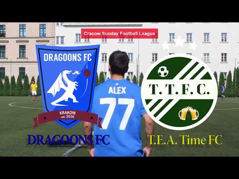 Sunday League Football - Dragoons v TEA Time// Catching up on last season